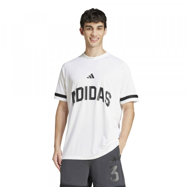 ADIDAS M US SPORT TEE Ανδρική Κοντομάνικη Μπλούζα - ΛΕΥΚΟ