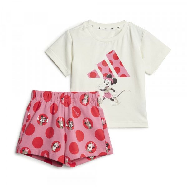 ADIDAS Disney Minnie Mouse Παιδικό Σετ για Κορίτσι - ΛΕΥΚΟ