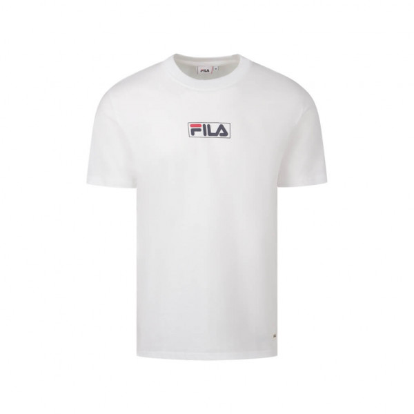 FILA Graphic Ανδρική Κοντομάνικη Μπλούζα - ΛΕΥΚΟ
