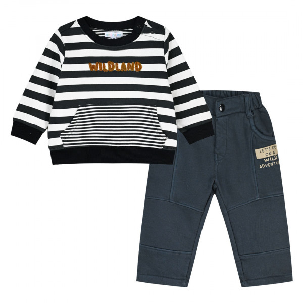 ENERGIERS Βρεφικό Σετ Φόρμα για Αγόρι - ΑΝΘΡΑΚΙ