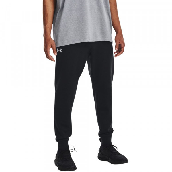 UNDER ARMOUR Rival Fleece Ανδρική Παντελόνι Φόρμα - ΜΑΥΡΟ