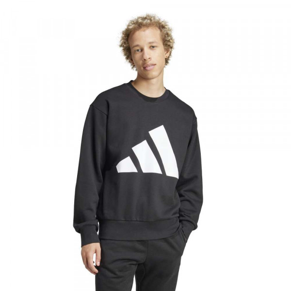 ADIDAS ESS Big Logo Fleece Ανδρική Φούτερ - ΜΑΥΡΟ
