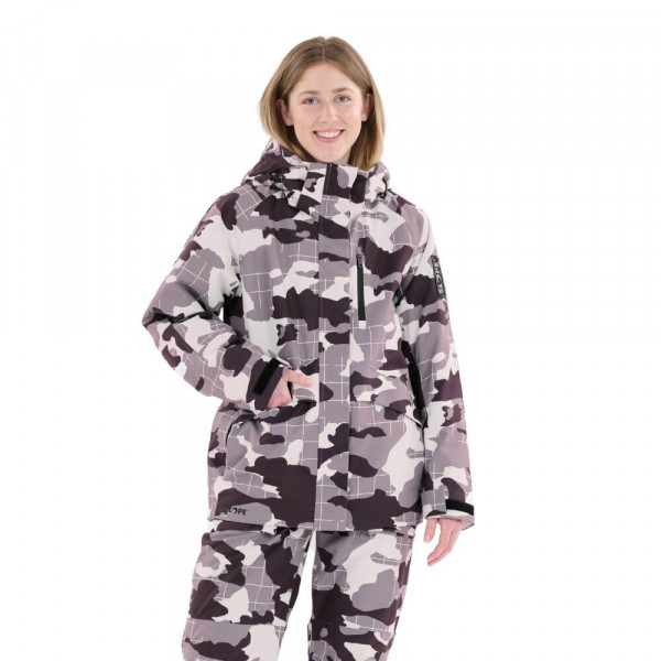 SLOPE Kenai W AOP Ski J W-PRO 15000 Γυναικείο Μπουφάν Ski - ΜΩΒ