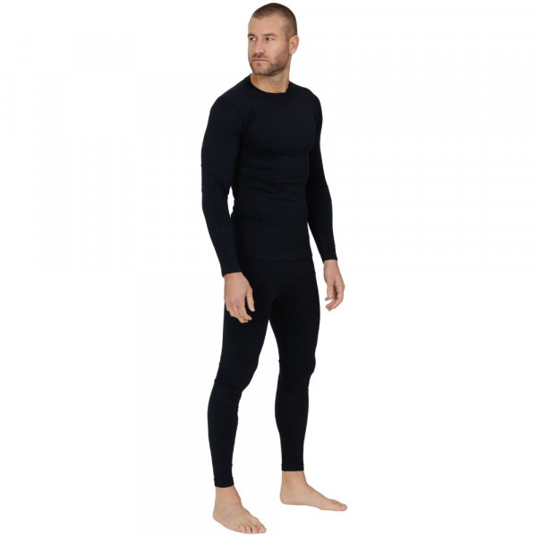 WHISTLER Pree M Seamless Underwear Ανδρικό Σετ Ισοθερμικά - ΜΑΥΡΟ