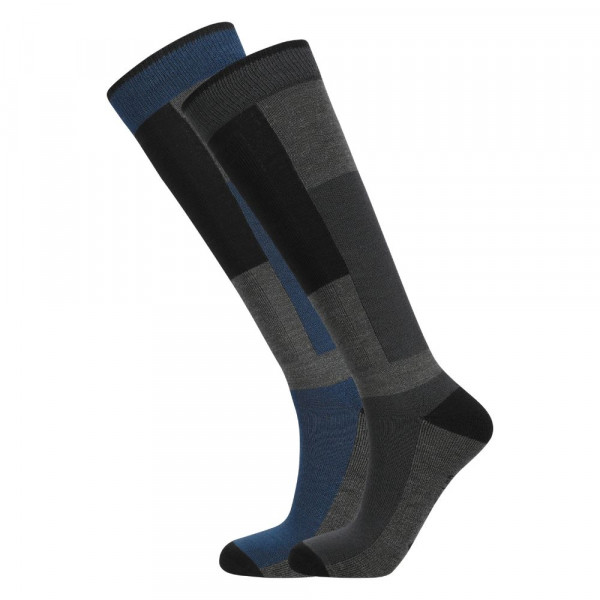 WHISTLER Corsicana 2-Pack Ski Sock Κάλτσες Ski - 2020 Ensign Blue