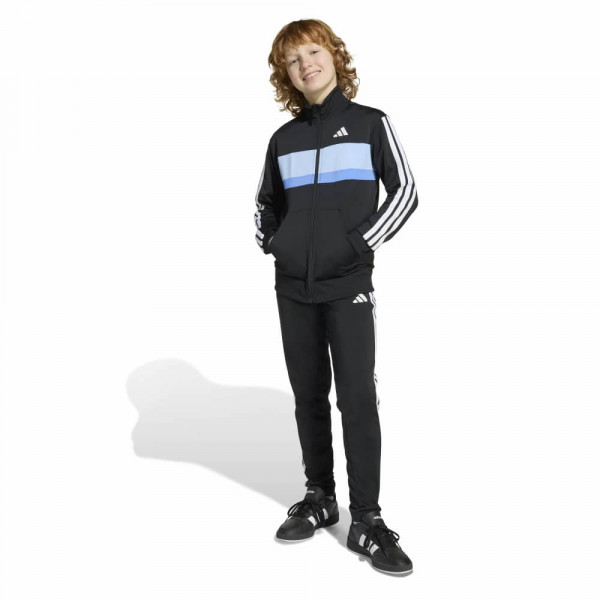 ADIDAS J 3S TIBERIO TS Παιδικό Σετ Φόρμα - ΜΑΥΡΟ