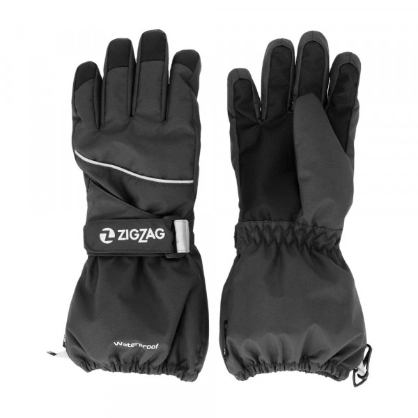 ZIGZAG Kempston Παιδικά Γάντια Ski - ΜΑΥΡΟ