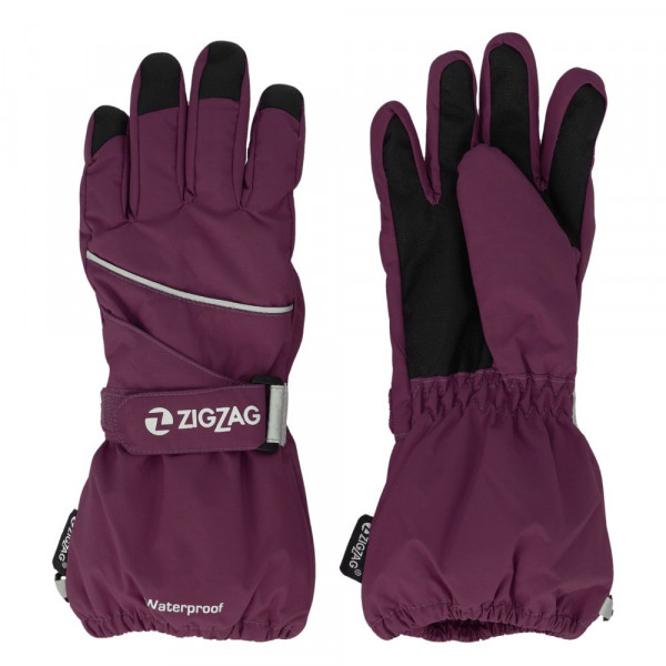 ZIGZAG Kempston Παιδικά Γάντια Ski - 4078 Dark Purple