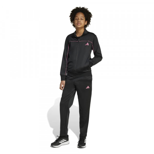 ADIDAS J CP TR TS Παιδικό Σετ Φόρμα - ΜΑΥΡΟ