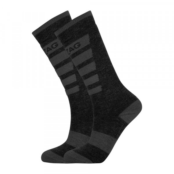 ZIGZAG Znow Παιδικές Κάλτσες Ski 2 ζευγάρια - 1001 BLACK