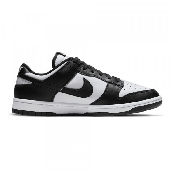NIKE Dunk Low Panda Retro Ανδρικά Sneakers - ΑΣΠΡΟΜΑΥΡΟ