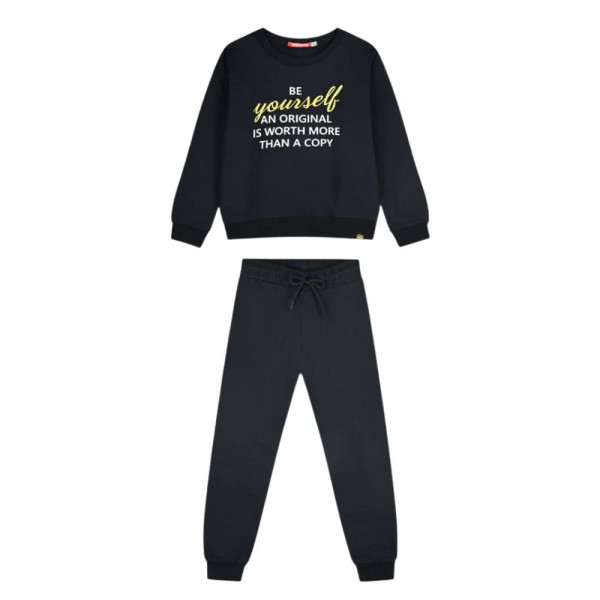 ENERGIERS Παιδικό Σετ Φόρμα για Κορίτσι - ΜΑΥΡΟ