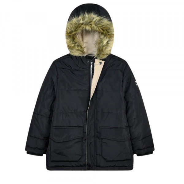 ENERGIERS Παιδικό Μπουφάν Με Κουκούλα για Αγόρι - ΜΑΥΡΟ