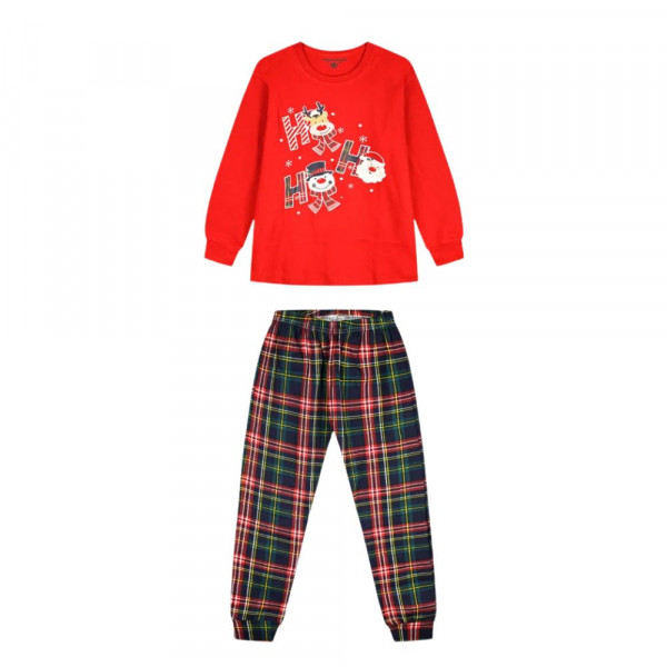 ENERGIERS Χριστουγεννιάτικη Πιτζάμα Unisex - ΚΟΚΚΙΝΟ