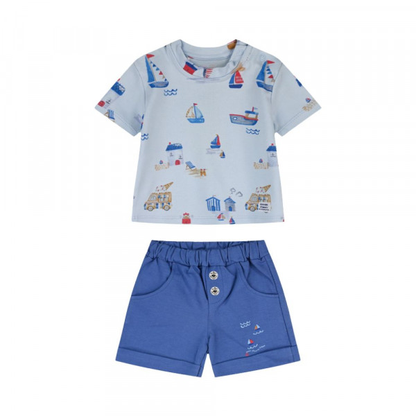 ENERGIERS Βρεφικό Σετ για Αγόρι - ΙΝΤΙΓΚΟ