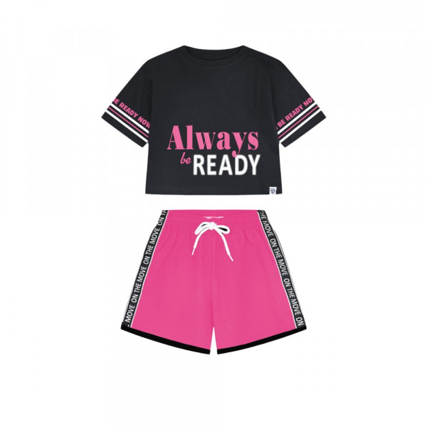 ENERGIERS Παιδικό Σετ για Κορίτσι - ΦΟΥΞΙΑ