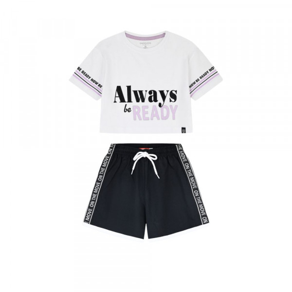 ENERGIERS Παιδικό Σετ για Κορίτσι - ΜΑΥΡΟ