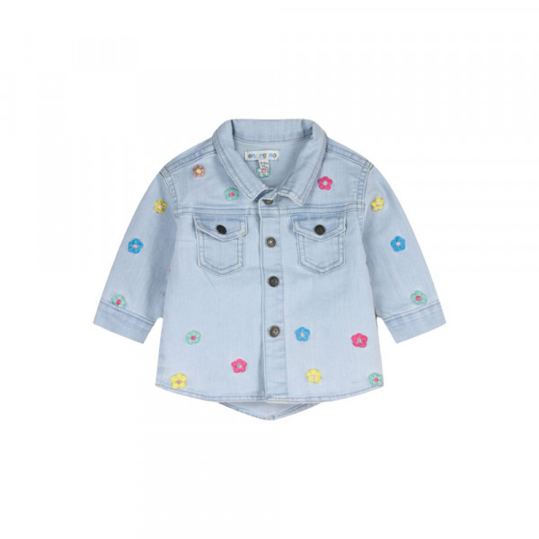 ENERGIERS Βρεφικό Μπουφάν Jean για Κορίτσι - ΜΠΛΕ ΤΖΗΝ