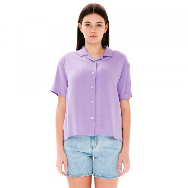 EMERSON Γυναικείο Κοντομάνικο Πουκάμισο - LILAC