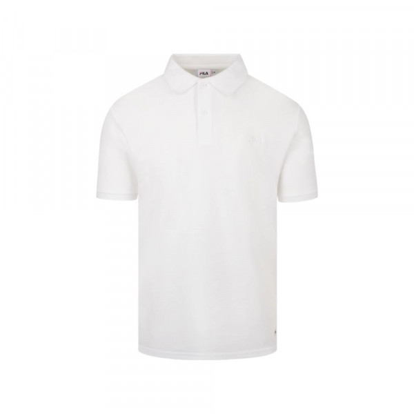 FILA Ανδρική Μπλούζα Polo - ΛΕΥΚΟ
