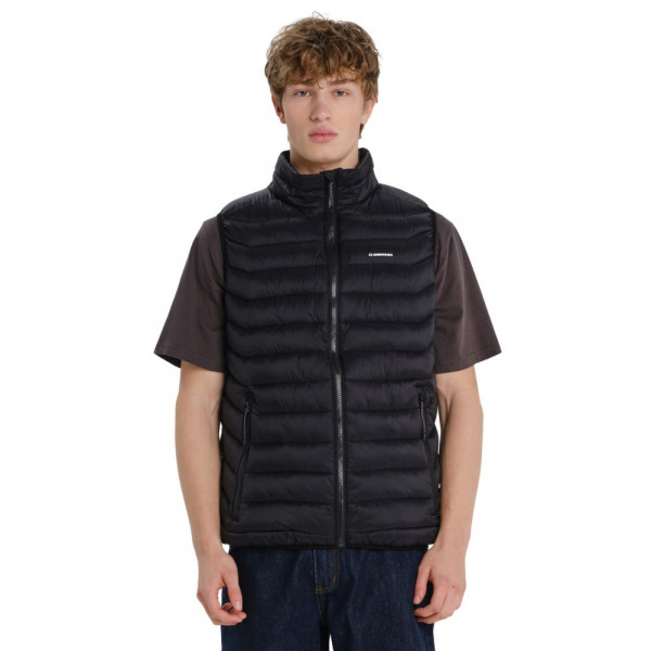 EMERSON Ανδρικό Αμάνικο Μπουφάν Puffer - ΜΑΥΡΟ