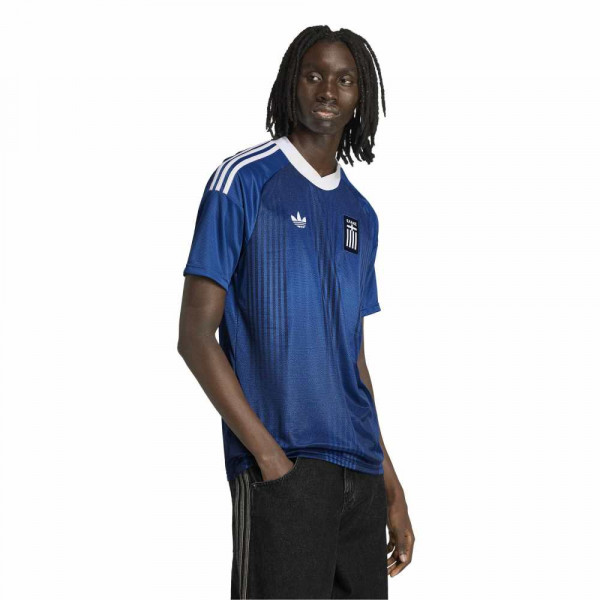 ADIDAS ORIGINALS Ανδρική Κοντομάνικη Μπλούζα HELLAS - ΜΠΛΕ